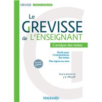 Le Grevisse de l'enseignant - L'analyse des textes