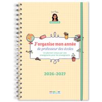 MON PLANNER DE PROFESSEUR DES ECOLES 2026-2027