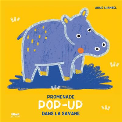 Promenade Pop up dans la savane - Anais Chambel - Glenat Jeu
