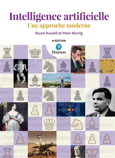 Intelligence artificielle - 4e édition Une approche moderne - Stuart Russell - Pearson France - broché - Manuel