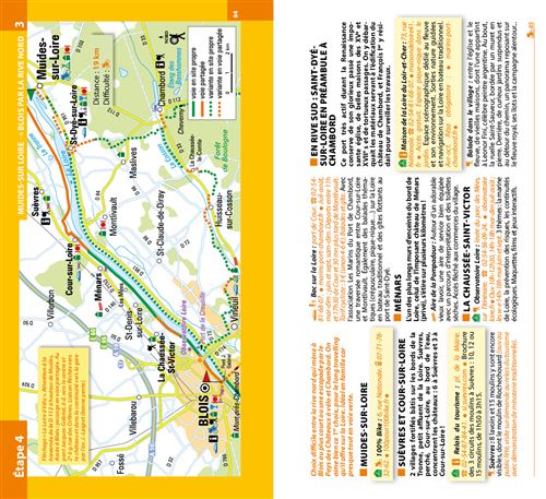 Routard Carte De La Loire A Velo Guide Du Routard La Loire à Vélo