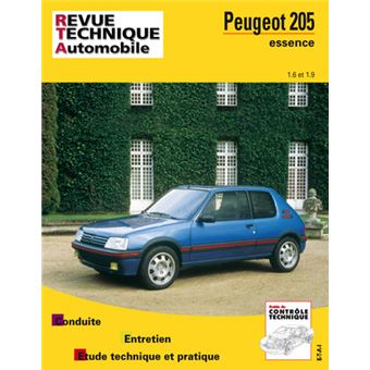 Peugeot 205 essence - moteurs 1.6 et 1.9 - 1