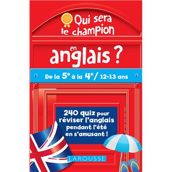 Qui sera le champion en anglais (à partir de 12 ans) - 1