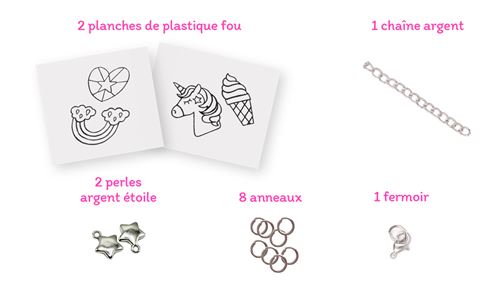 Lot De 2 Bracelets Plastique Modulables - Bijoux Fantaisie