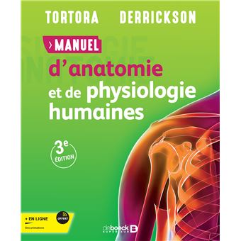 Manuel D'anatomie Et De Physiologie Humaines 2017 - Broché - GERARD J ...