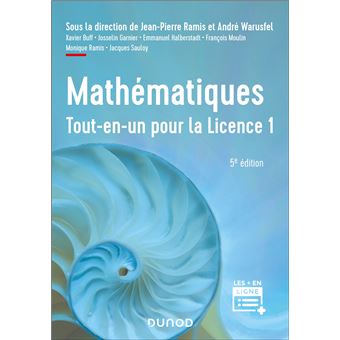 Mathématiques Tout-en-un pour la Licence 1 - 5e éd - 1