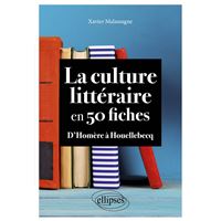 La culture littéraire en 50 fiches