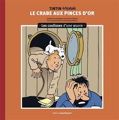 Fond D'Horloge Tintin 30 Cm - Démons & Merveilles - Le Crabe Aux Pinces D'Or