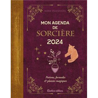 Calendrier sorcière 2023 - broché - Denise Crolle-Terzaghi, Livre tous les  livres à la Fnac