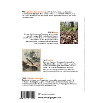 Revue Projet N°407 : Forêt : que perdure l'or vert ! - Août - Septembre 2025