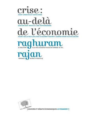 Crise  au-dela  de l'economie