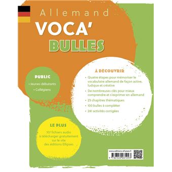 Allemand Voca'Bulles