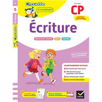 Ecriture CP - Cahier de soutien nouveau programme - 1