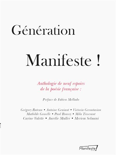 Génération Manifeste! - Fabien Mellado - broché