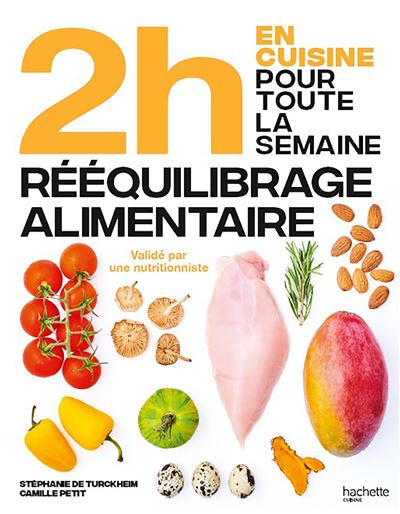 En 2h rééquilibrage alimentaire - Stéphanie De Turckheim - broché