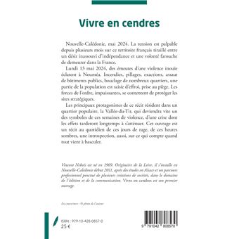 Vivre en cendres