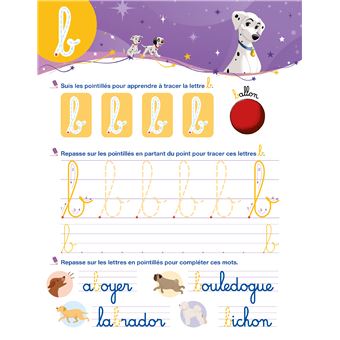 Disney - Mon cahier effaçable - J'écris les lettres minuscules (4-6 ans)