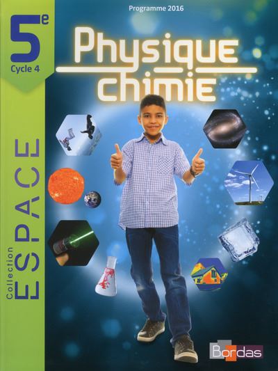 Herge Clair E.s.p.a.c.e. Physique-Chimie 5E 2017 - Manuel Élève - Image 2