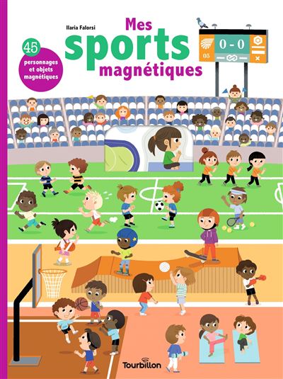 Mes sports magnetiques - - Ilaria Falorsi - Tourbillon - Jeu