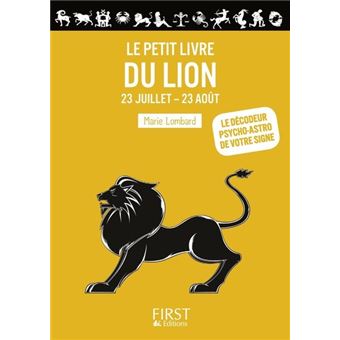 Le petit Livre du - Lion - 1