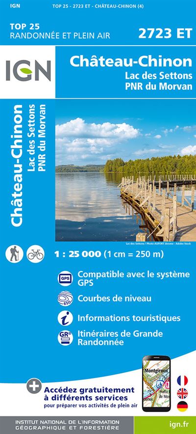 2723et chateau chinon lac des settons pnr du morvan