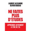 Ne faites plus d'études