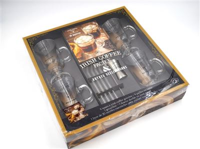 Coffret Irish coffee facile & autres déclinaisons 2024 4 verres - Albane Hemon - I2c - Boîte ou accessoire - Jeux livres objets
