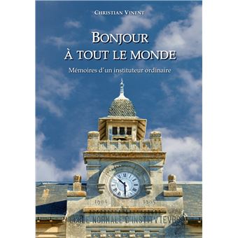 Bonjour à tout le monde