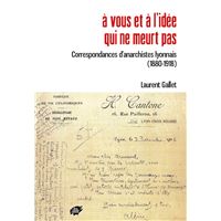 À vous et à l’idée qui ne meurt pas