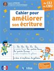 Cahier pour améliorer son écriture du CE2 au CM2