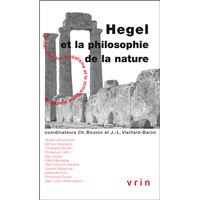 Hegel et la philosophie de la nature