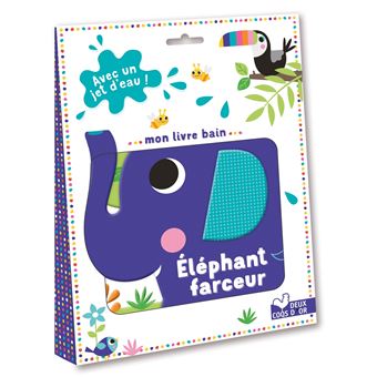 Mon livre bain éléphant farceur - Avec un jet d'eau! - 1