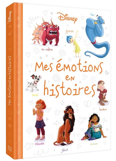 DISNEY - Mes Émotions en Histoires - Walt Disney - cartonné