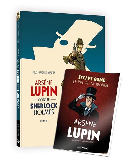 Arsène Lupin contre Sherlock Holmes - vol. 02/2 + escape game offert - Alain Janolle - Bamboo Eds - cartonné - Bande dessinée