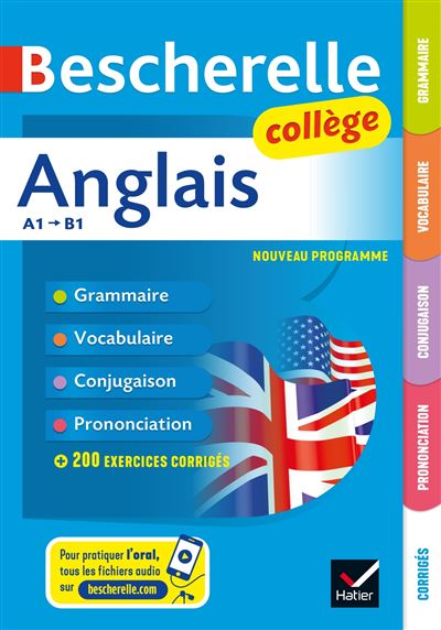 Bescherelle collège - Anglais  (6e, 5e, 4e, 3e)