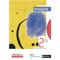 Français 2de (L'esprit et la lettre) Livre + licence élève 2019