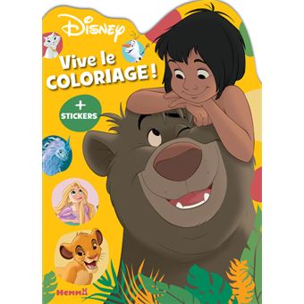 Le Livre De La Jungle - Disney - Vive le coloriage ! (Mowgli et Baloo) - 1