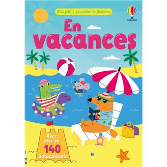 En vacances - Mes petits autocollants Usborne - dès 3 ans - 1