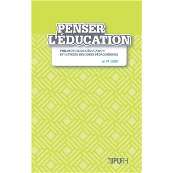 Penser l'éducation, n° 47/2020 - 1