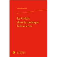 Le Crédit dans la poétique balzacienne