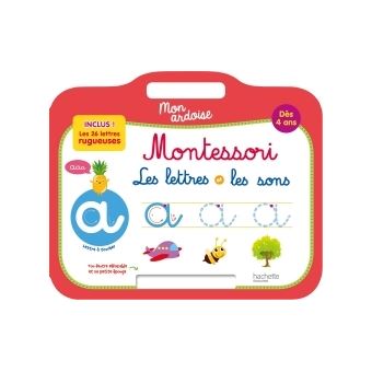 A la mer - Mes premières lectures Montessori - Lettres en lié (cursive