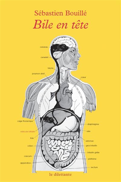 Bile en tete - Sébastien Bouillé - Le Dilettante - broché - Roman - Le Dilettante