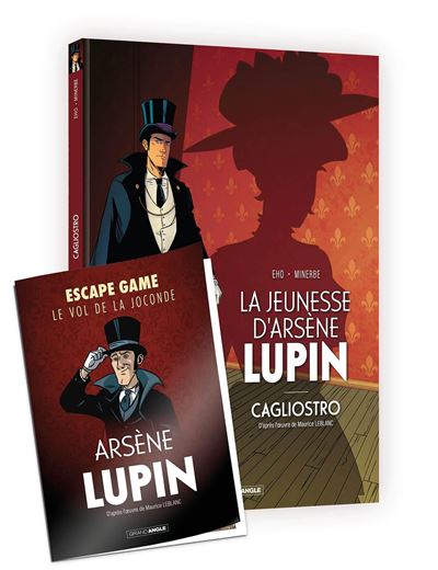 La Jeunesse d'Arsène Lupin - Cagliostro + escape game offert -  Minerbe - cartonné