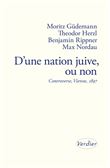 D'une nation juive, ou non