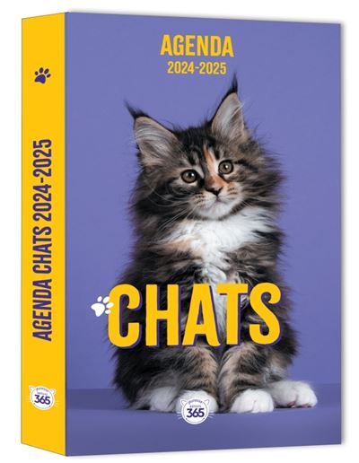 Agenda scolaire 2024 2025 Chats broché Collectif Achat Livre fnac