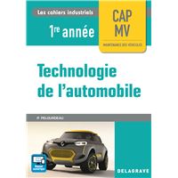 Technologie de l'automobile 1re année CAP MV (2017) - Pochette élève