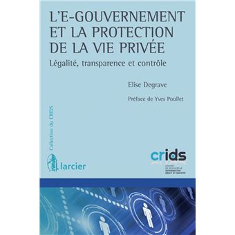 L'e-gouvernement et la protection de la vie privée - 1