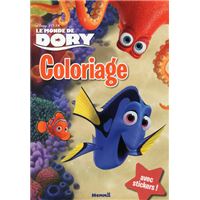 Le monde de Dory Coloriage avec stickers !