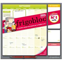 Frigobloc Mensuel 2023 - Calendrier d'organisation familiale / mois (de  sept. 2022 à déc. 2023) - broché - Collectif - Achat Livre