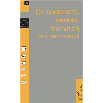 Compétences, métiers, formation - 1